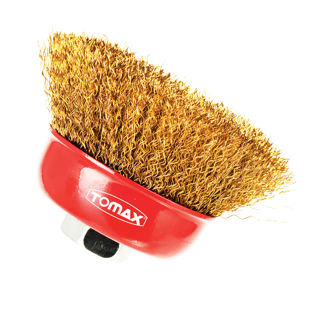 TOMAX ÇANAK FIRÇA SAÇAKLI 80 mm